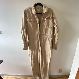 ASOS denim coverall jumpsuit